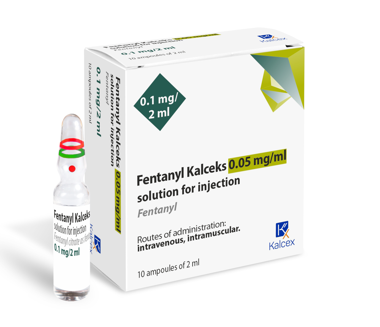 Eucogen | Fentanyl Kalceks 0.05mg/mL solution for injection