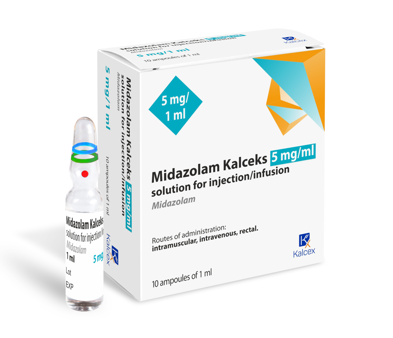 Eucogen | Midazolam Kalceks 5mg/ml solution for injection/infusion