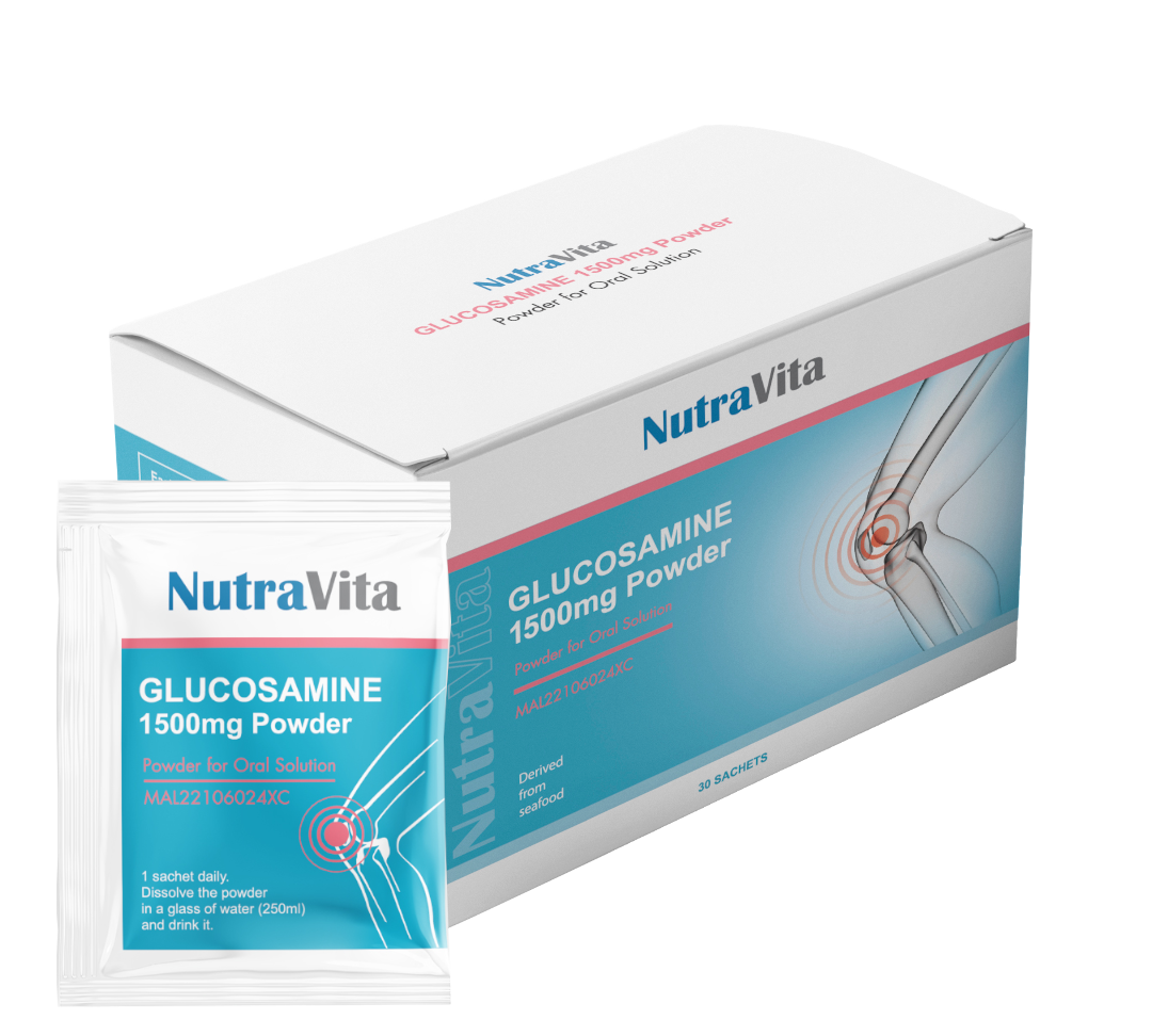 Eucogen NutraVita Glucosamine 1500mg Powder
